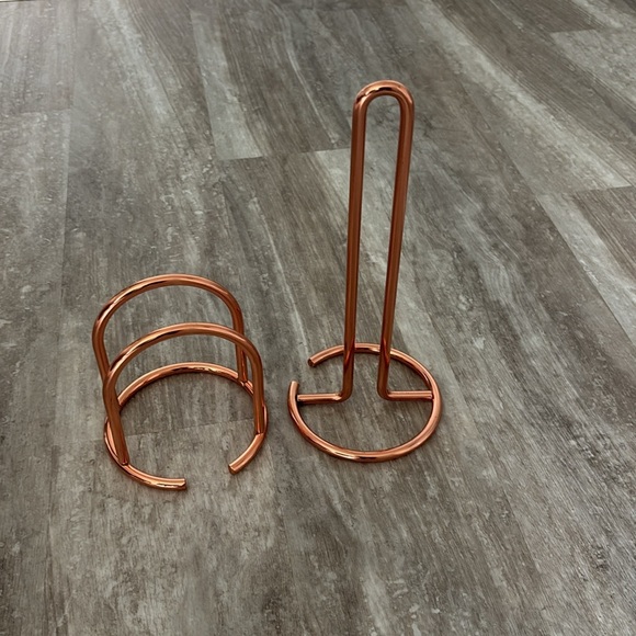 Napkin and paper towel holder set - Picture 1 of 4
